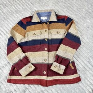 IDYLLWIND Miranda Lambert Women's Size Medium Southwest Blanket Jacket Shacket